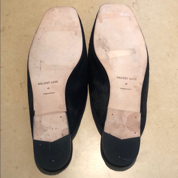 ⭐️SOLD⭐️Helmut Lang Square Toe Loafer calf skin Black 10 - Picture 5 of 7
